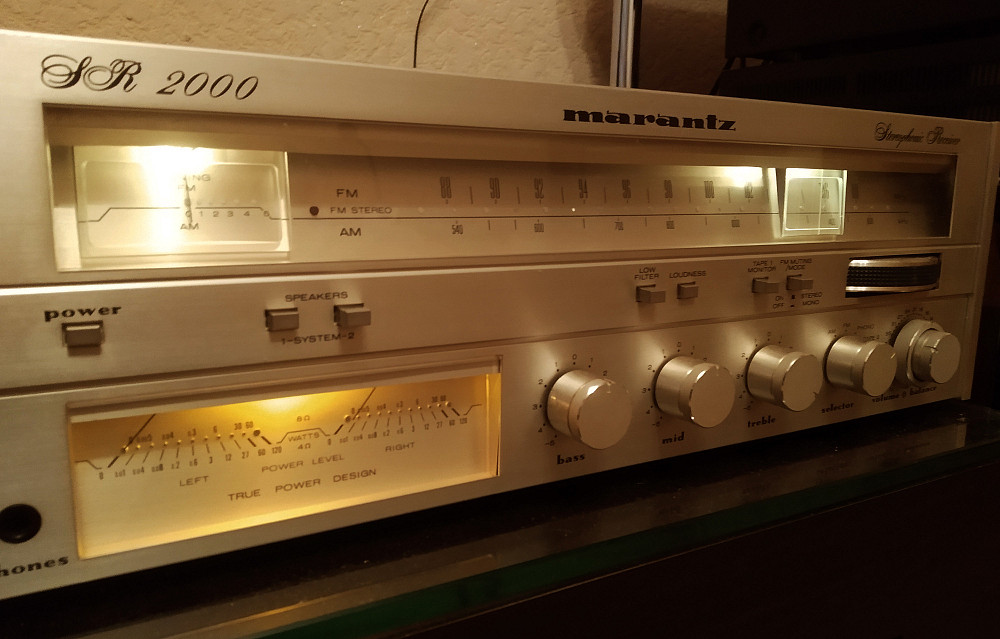Усилитель-стерео ресивер. Marantz SR 2000. Винтаж | Ресиверы на RCN.com.ua