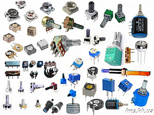 Триммеры, резисторы переменные и подстроечные