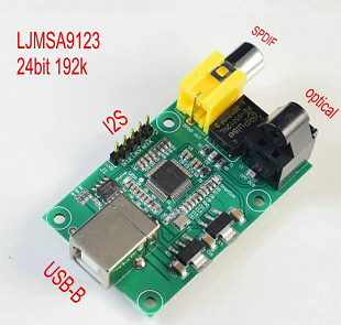 Цифровий Інтерфейс USB To SPDIF I2S/DSD SA9123