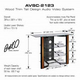 HI-END аудио-видео стойка Bello AVSC-2123