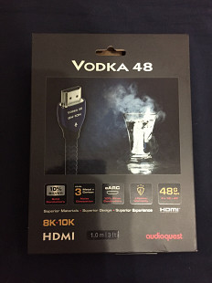 HDMI кабель AudioQuest - Vodka (8K-10K .48Gbps.) (1.5m.)