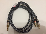 Межблочный кабель - Monster Cable (5N-OFC) (3, 5mm - 2 RCA) (1.5m.) / (1m.)