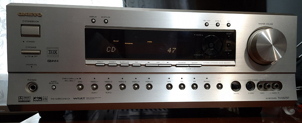 ONKYO TX-DS797-Ресивер. 17 кг звука. | RCN.com.ua