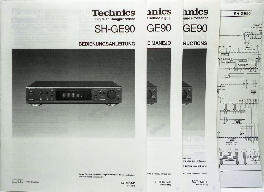 Panasonic SH-GE90 デジタルサウンドプロセッサー Yahoo!オークション - Panasonic SH-GE90 デジタルサウンドプロセッサ