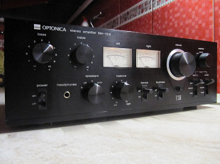 БРЕНДОВЫЙ Усилитель / Підсилювач - Optonica SM-1515 *GOLD Vintage HI-FI (Japan)