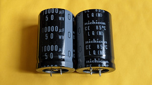 Nichicon LQ 10000uF 50V конденсатори