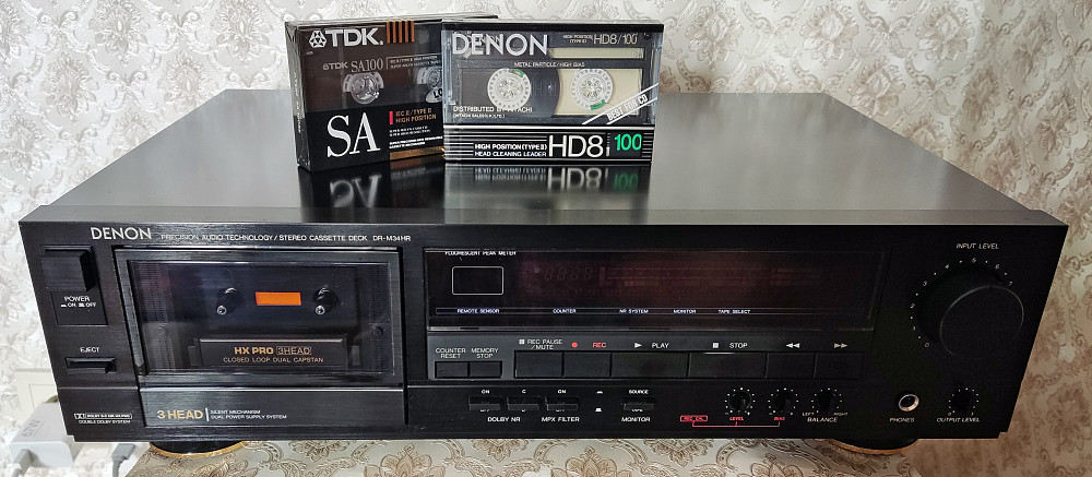 Denon DR-M34HR - кассетная дека, 3 Heads, 220V | RCN.com.ua