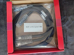 Acoustic Revive XLR-1.0 TripleC-FM межблочный XLR кабель 1м