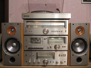 Искромётная Стереосистема SONY 313 с Проигрывателем «Gold Vintage» *ОРИГИНАЛ