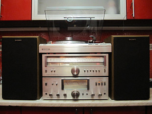 Искромётная Стереосистема SONY 313 с Проигрывателем «Gold Vintage» *ОРИГИНАЛ