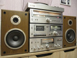 Искромётная Стереосистема SONY 313 с Проигрывателем «Gold Vintage» *ОРИГИНАЛ