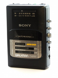 Sony Walkman WM-AF50 касетний плеєр з радіо