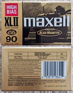 Maxell XLII (Type II, Japan) - NOS / новая