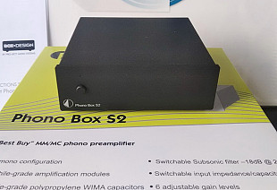 Фонокорректор Pro-Ject Phono Box S2 Black
