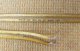 Rocar super silver flat ofc speaker cable