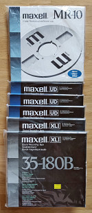 Maxell UD XLI 35-180 - лента магнитная (магнитофонная) - NOS, LOT 5pcs
