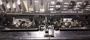 Магнітола Panasonic RX-CТ870. Двокасетна, має ВХІД AUX