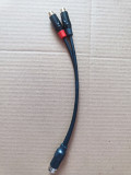 Переходник 5din - 2rca mama (Mogami 2965)17см
