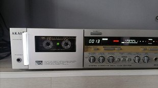 Akai GX-F51 stereo cassette deck.