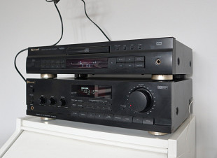 Усилитель ресивер SHERWOOD RX-2010 и проигрыватель SHERWOOD CD-5090R