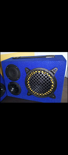 Акустическая система 3-х полосная с фазоинвертором