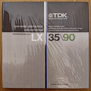 TDK LX 35\90 - лента магнитная (магнитофонная) - NOS