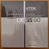 TDK LX 35\90 - лента магнитная (магнитофонная) - NOS