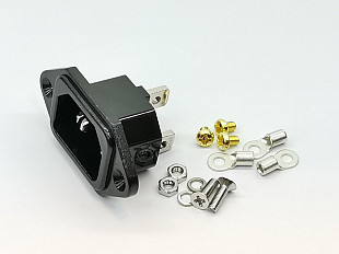 Силовой аппаратный разъем IeGO AC-01 Ag-Rh