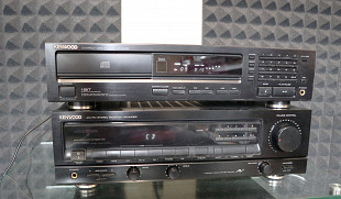 Стойка усилитель ресивер Kenwood KR-A 4020 проигрыватель Kenwood DP-2030