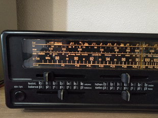 Telefunken HR 3000, Made Germany, 1979, 2х30Вт стерео ресивер.