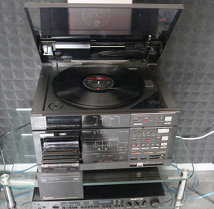 Касивер Mitsubishi DA-L80 +Тангенальный проигрыватель DA-LT80