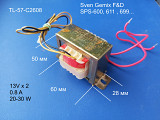 Трансформатор TL-57 на 0, 8 A колонок Sven F&D SPS-611, 699 двуполярный