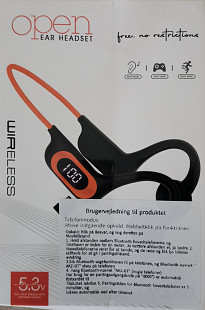 Спортивные наушники с костной проводимостью AKZ-BT