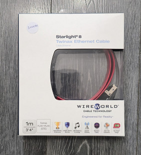 Продам Lan (RJ45) кабель Wireworld Starlight 8 Ethernet (1 м)