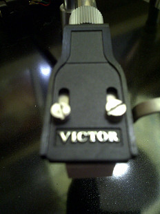 JVC Victor PH-4 BLACK Headshell Shell / 12.5g , It is a used and made in Japan.