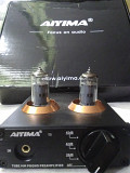 Фоноректор ламповый Предусилитель звука- AIYIMA T3 black + блок питания 12V = 2350 грн.