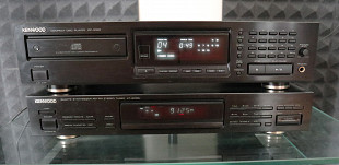 Стойка Фм тюнер-таймер KENWOOD KT-2030L+сд проигрыватель KENWOOD DP-3020