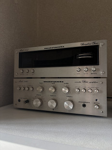 Срочно продам винтажный комплект Marantz: усилитель Marantz Model 1060 + FM/AM тюнер Marantz Model 1