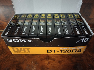 Кассеты DAT (Digital Audio Tape) - (New!) =SONY DT-120RA= (10шт)