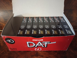 Кассеты DAT (Digital Audio Tape) - (New!) =MAXELL DAT-60= (8шт)
