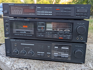 Dинтажный Hi-Fi стереокомплект Onkyo серии 300