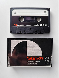 Nakamichi ZX C60 касета 4й тип метал