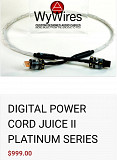 WyWires Digital Power Cord / Made in U.S.A.