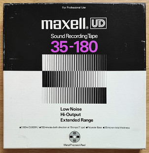 Maxell UD 35-180 - лента магнитная (магнитофонная)