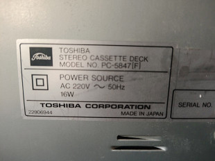 Toshiba PC 5847F Разборка по узлам