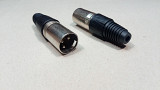 Гніздо/штекер CANON (XLR) 3pin під кабель.
