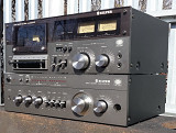 SILVER SA350 SD350 винтажная стойка Hi-Fi усилитель кассетная дека