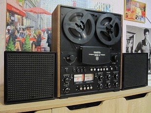 Бобінний / Катушечний Магнітофон ИЛЕТЬ-102-1 HI-FI Стерео - Soviet Vintage