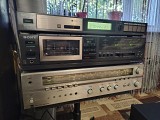 Кассетная дека Sony TC FX220 и тюнер ST JX220