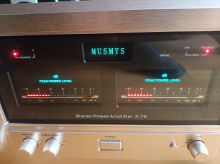 Гарний клон підсилювача потужності Accuphase A-75.